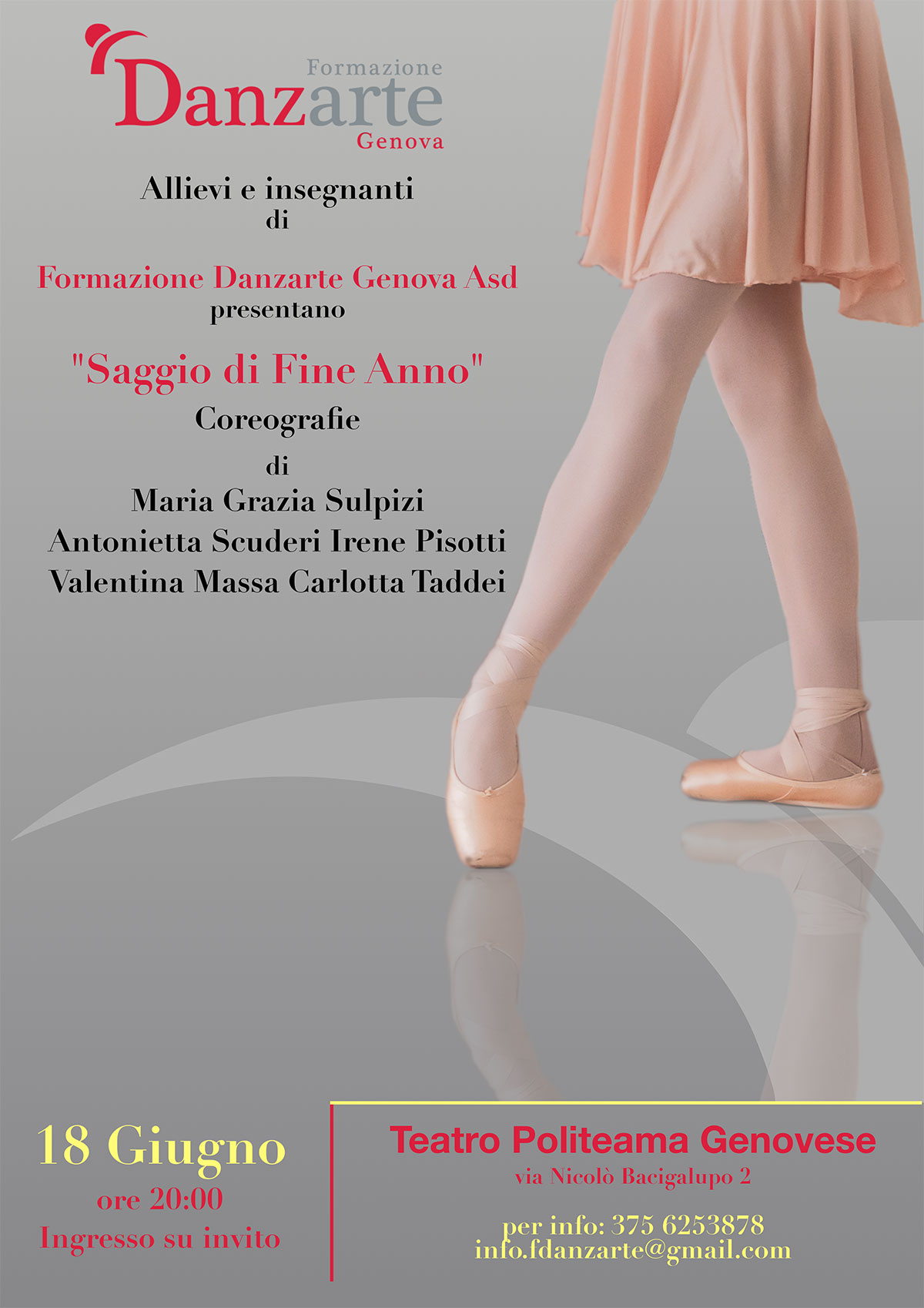 Locandina Saggio 2026